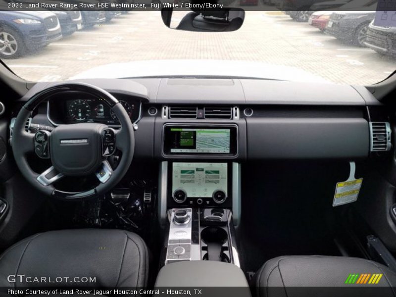 Dashboard of 2022 Range Rover HSE Westminster