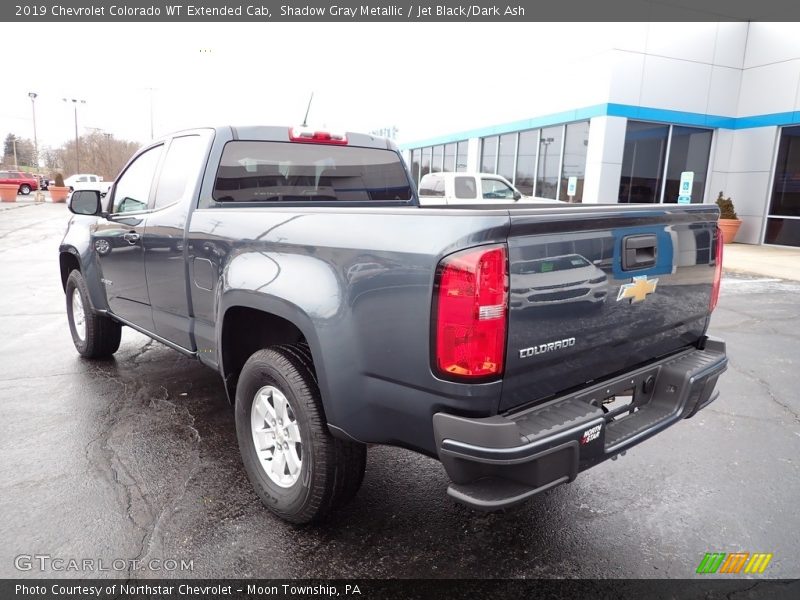 Shadow Gray Metallic / Jet Black/Dark Ash 2019 Chevrolet Colorado WT Extended Cab