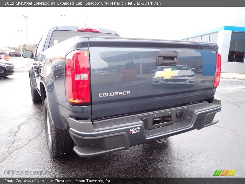 Shadow Gray Metallic / Jet Black/Dark Ash 2019 Chevrolet Colorado WT Extended Cab