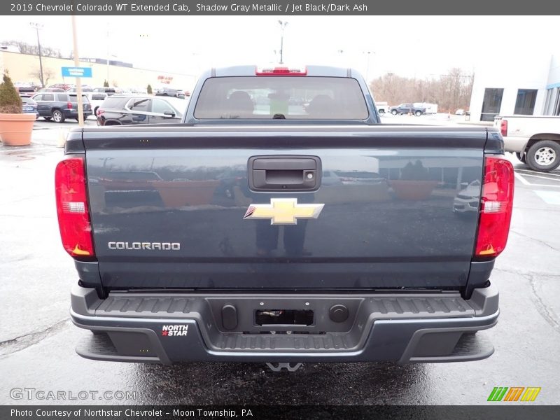 Shadow Gray Metallic / Jet Black/Dark Ash 2019 Chevrolet Colorado WT Extended Cab