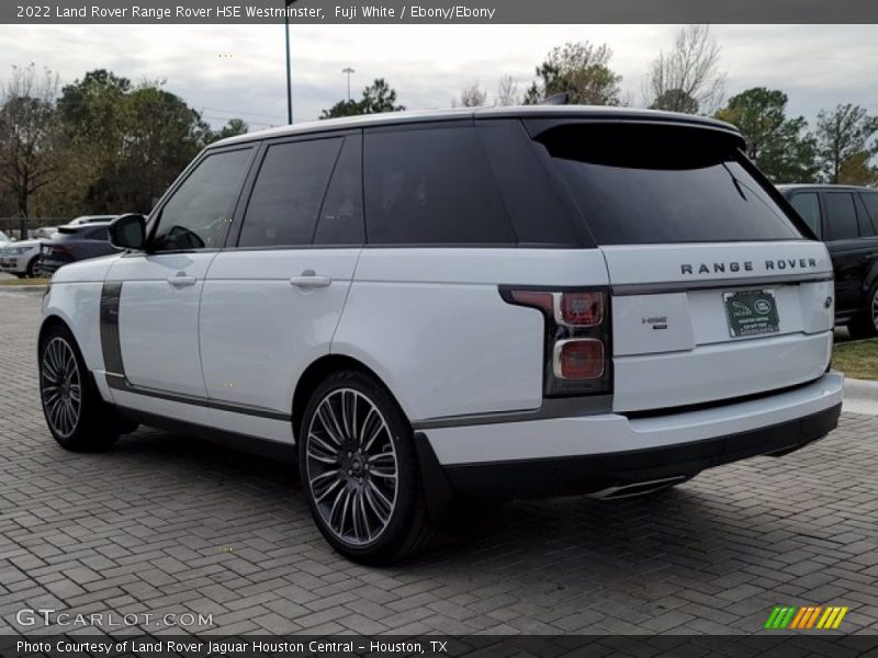 Fuji White / Ebony/Ebony 2022 Land Rover Range Rover HSE Westminster