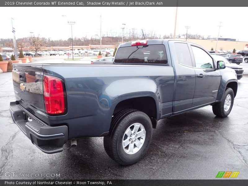 Shadow Gray Metallic / Jet Black/Dark Ash 2019 Chevrolet Colorado WT Extended Cab