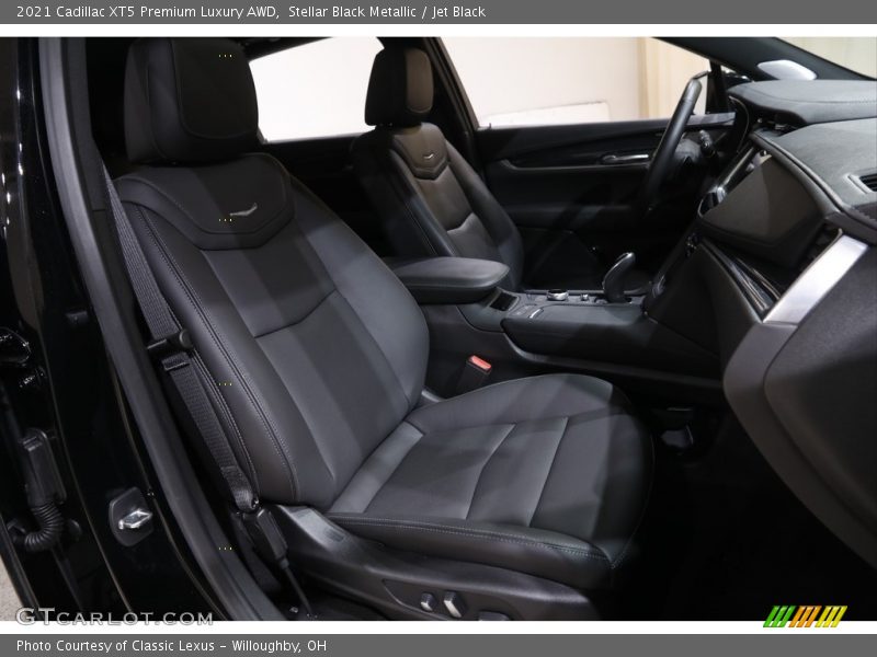 Stellar Black Metallic / Jet Black 2021 Cadillac XT5 Premium Luxury AWD