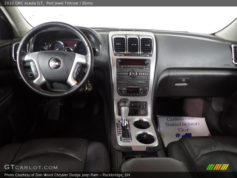 Red Jewel Tintcoat / Ebony 2010 GMC Acadia SLT