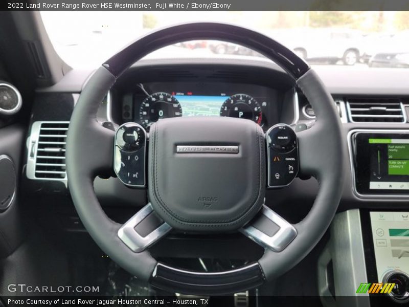  2022 Range Rover HSE Westminster Steering Wheel