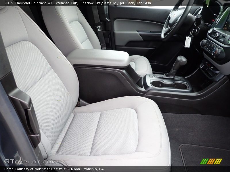 Shadow Gray Metallic / Jet Black/Dark Ash 2019 Chevrolet Colorado WT Extended Cab