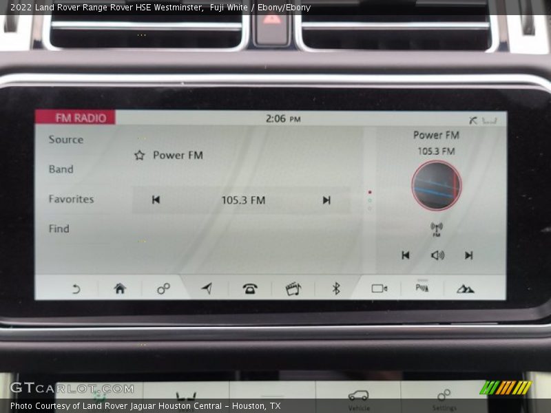 Fuji White / Ebony/Ebony 2022 Land Rover Range Rover HSE Westminster