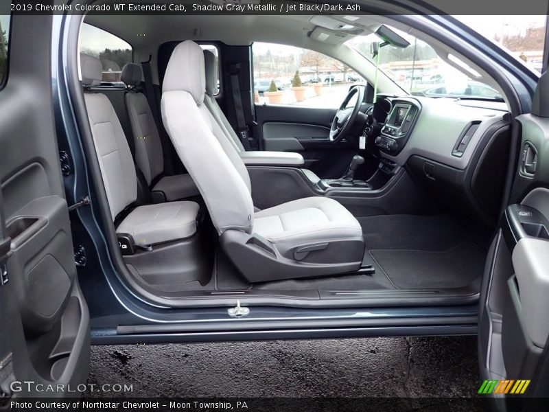 Shadow Gray Metallic / Jet Black/Dark Ash 2019 Chevrolet Colorado WT Extended Cab