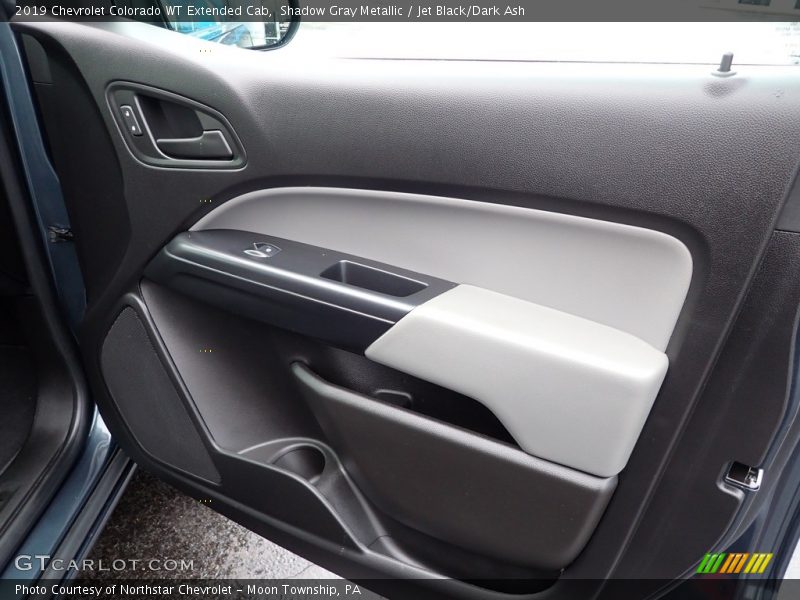 Shadow Gray Metallic / Jet Black/Dark Ash 2019 Chevrolet Colorado WT Extended Cab