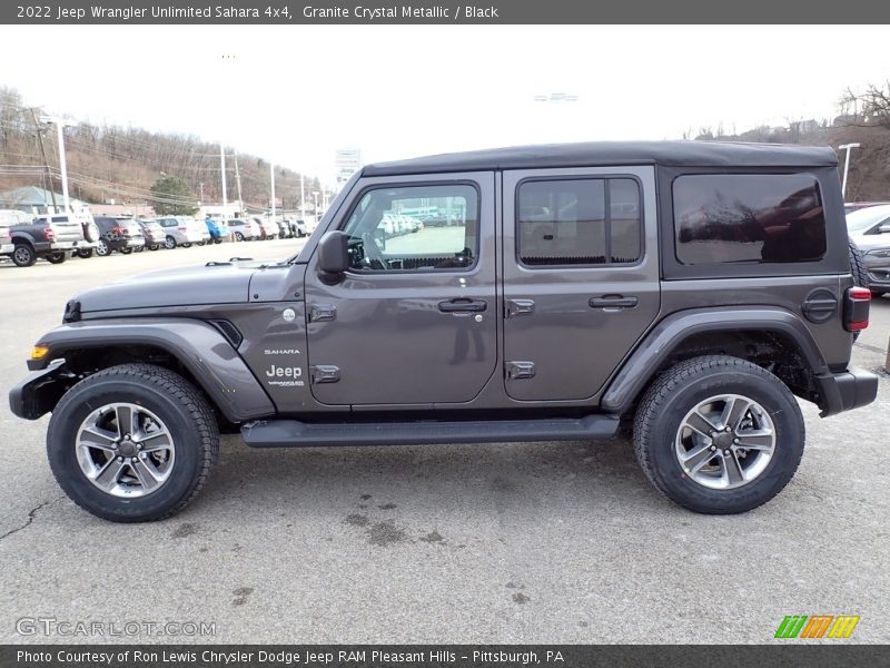  2022 Wrangler Unlimited Sahara 4x4 Granite Crystal Metallic