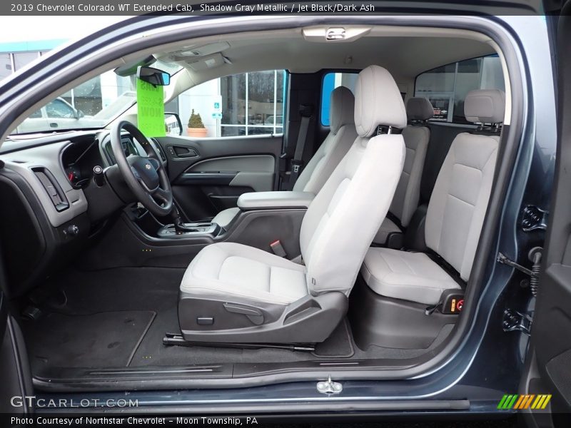 Shadow Gray Metallic / Jet Black/Dark Ash 2019 Chevrolet Colorado WT Extended Cab