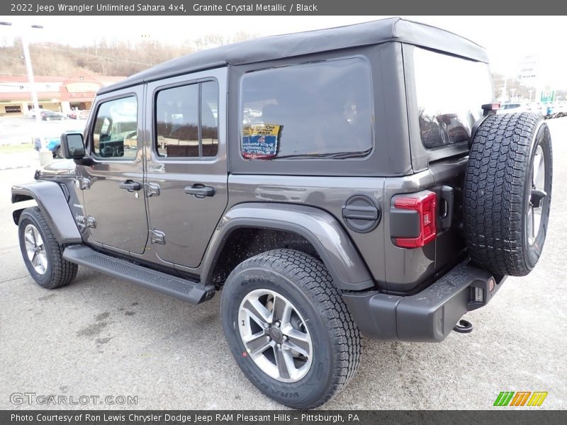 Granite Crystal Metallic / Black 2022 Jeep Wrangler Unlimited Sahara 4x4