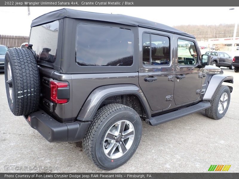 Granite Crystal Metallic / Black 2022 Jeep Wrangler Unlimited Sahara 4x4