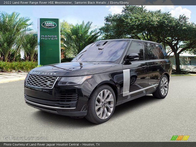 Santorini Black Metallic / Ebony/Ebony 2022 Land Rover Range Rover HSE Westminster