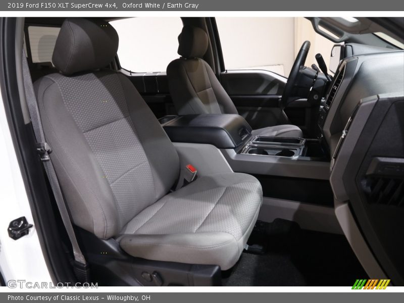 Oxford White / Earth Gray 2019 Ford F150 XLT SuperCrew 4x4