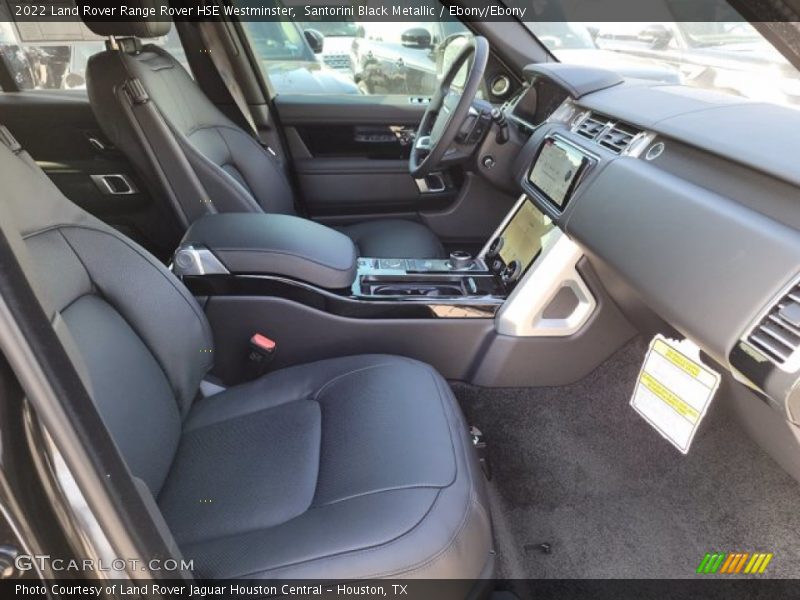 Santorini Black Metallic / Ebony/Ebony 2022 Land Rover Range Rover HSE Westminster