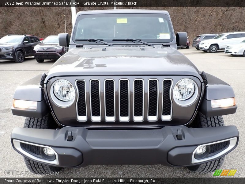 Granite Crystal Metallic / Black 2022 Jeep Wrangler Unlimited Sahara 4x4
