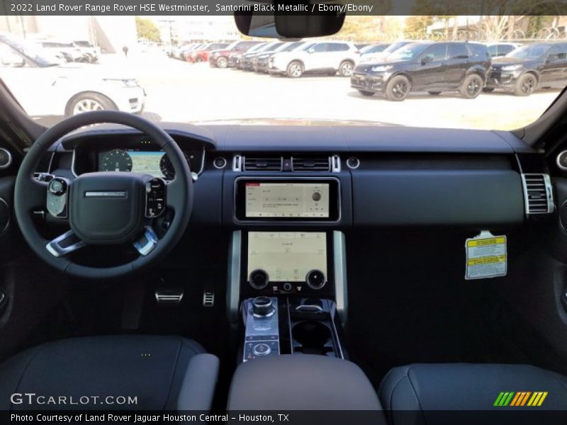 Santorini Black Metallic / Ebony/Ebony 2022 Land Rover Range Rover HSE Westminster