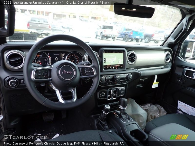 Dashboard of 2022 Wrangler Unlimited Sahara 4x4
