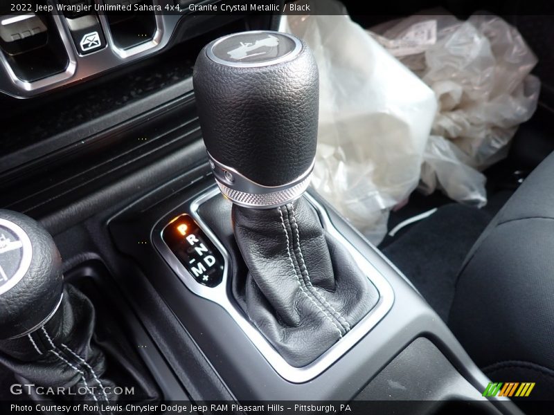  2022 Wrangler Unlimited Sahara 4x4 8 Speed Automatic Shifter