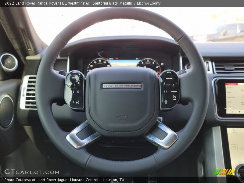  2022 Range Rover HSE Westminster Steering Wheel