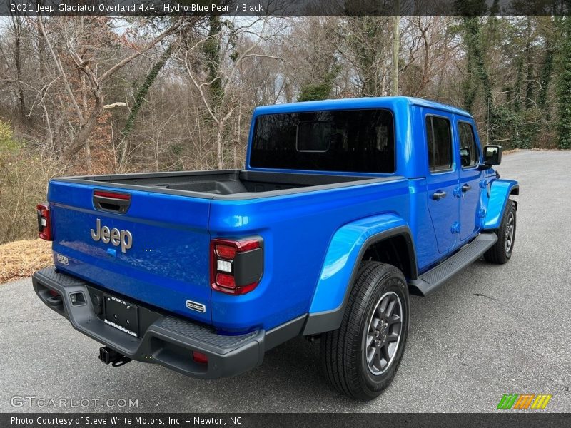 Hydro Blue Pearl / Black 2021 Jeep Gladiator Overland 4x4