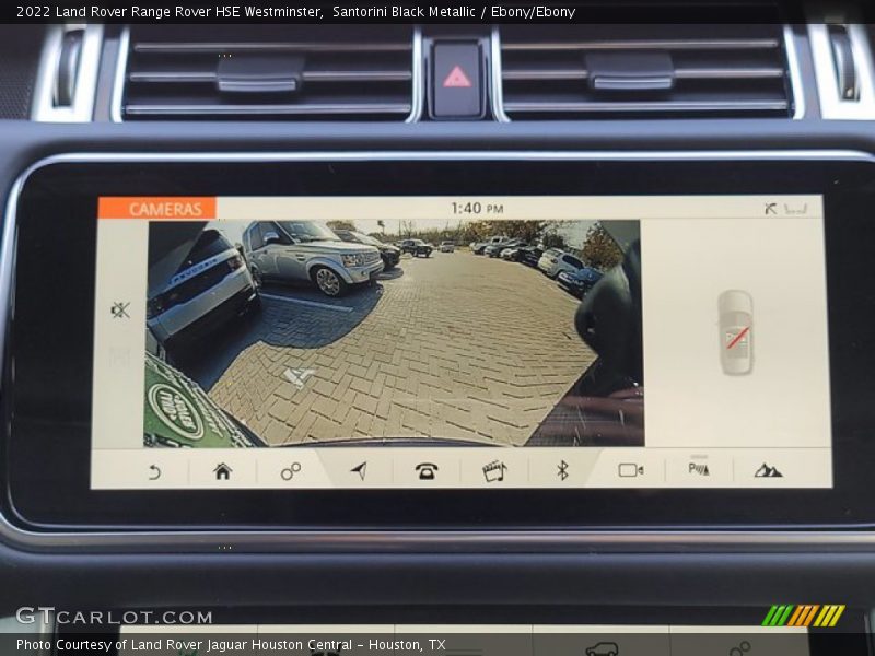 Santorini Black Metallic / Ebony/Ebony 2022 Land Rover Range Rover HSE Westminster