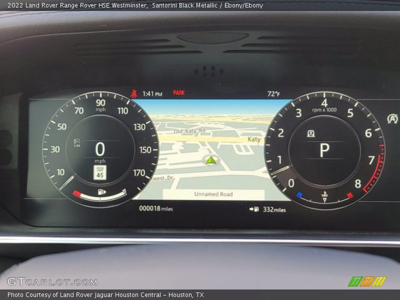  2022 Range Rover HSE Westminster HSE Westminster Gauges