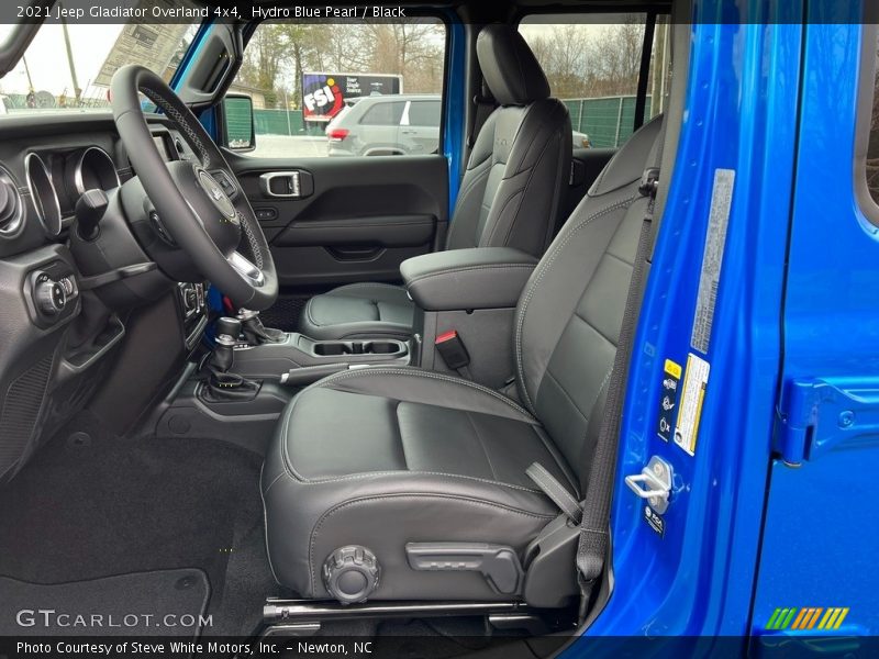 Front Seat of 2021 Gladiator Overland 4x4