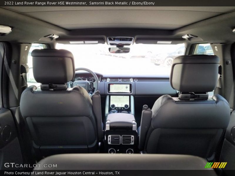 Santorini Black Metallic / Ebony/Ebony 2022 Land Rover Range Rover HSE Westminster