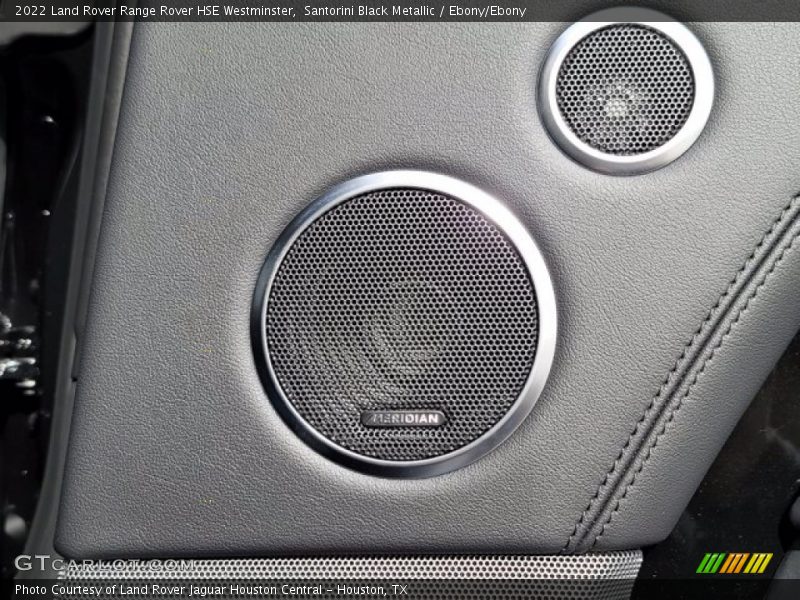 Audio System of 2022 Range Rover HSE Westminster