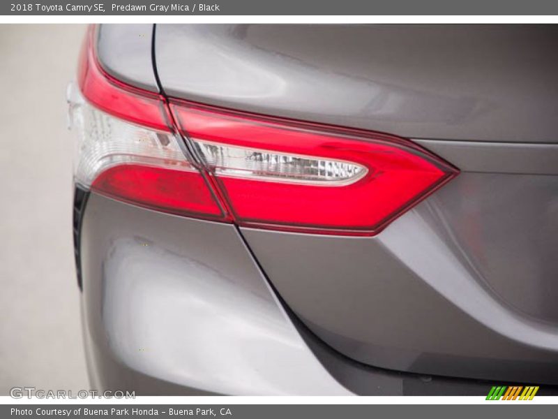 Predawn Gray Mica / Black 2018 Toyota Camry SE