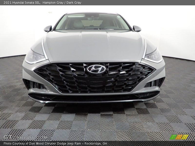 Hampton Gray / Dark Gray 2021 Hyundai Sonata SEL