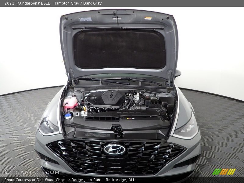 Hampton Gray / Dark Gray 2021 Hyundai Sonata SEL