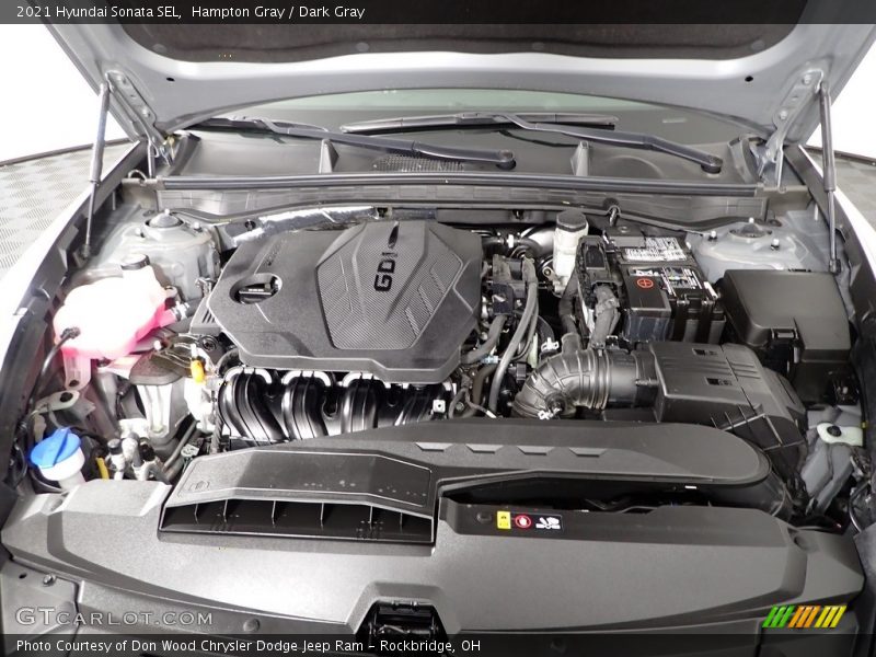Hampton Gray / Dark Gray 2021 Hyundai Sonata SEL