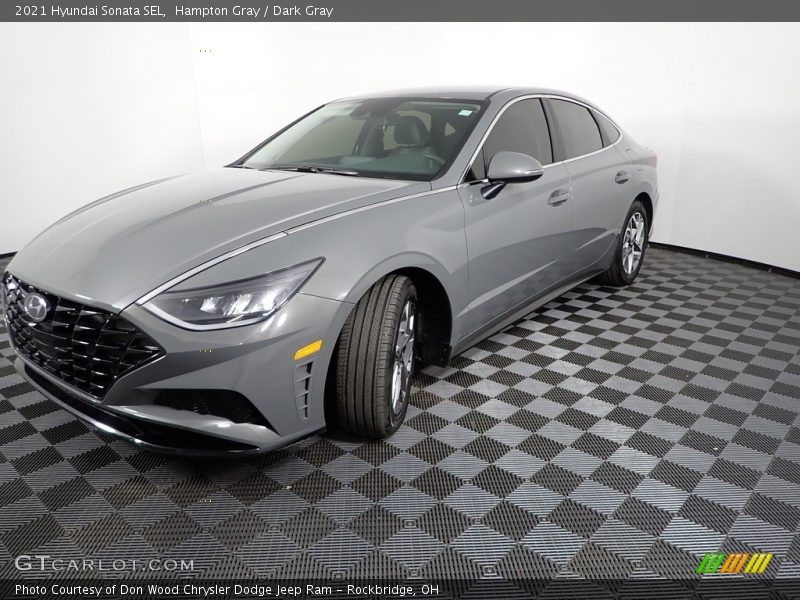 Hampton Gray / Dark Gray 2021 Hyundai Sonata SEL