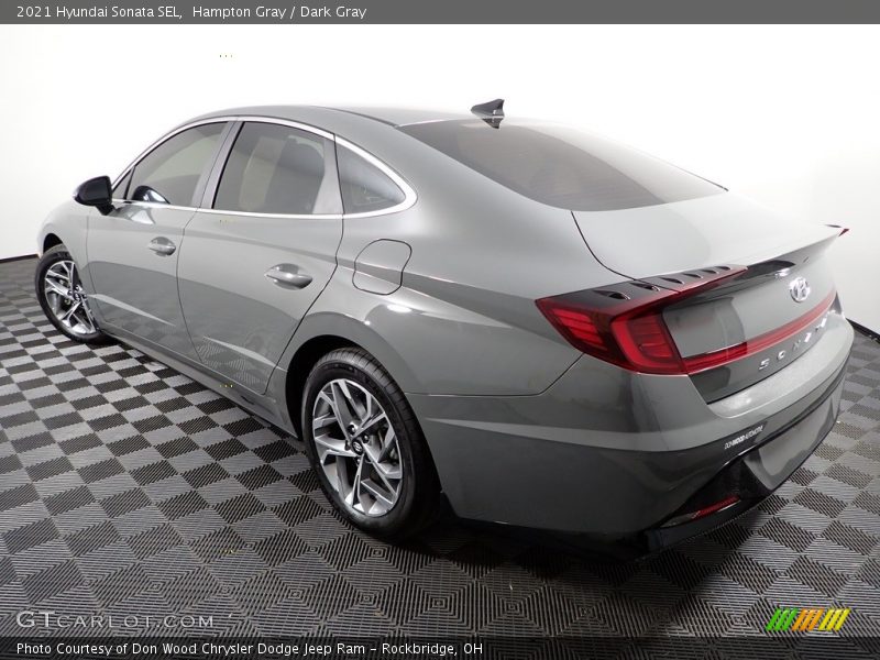 Hampton Gray / Dark Gray 2021 Hyundai Sonata SEL