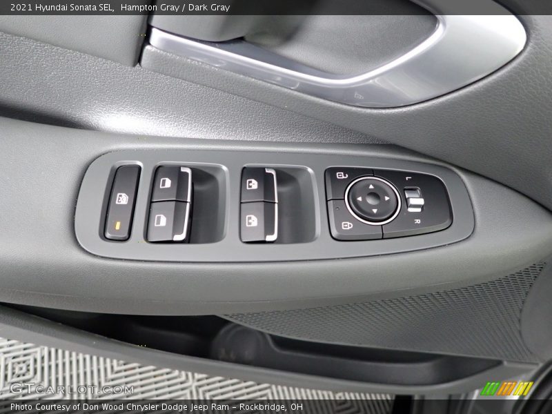 Hampton Gray / Dark Gray 2021 Hyundai Sonata SEL