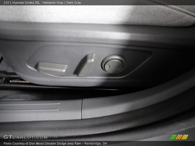 Hampton Gray / Dark Gray 2021 Hyundai Sonata SEL