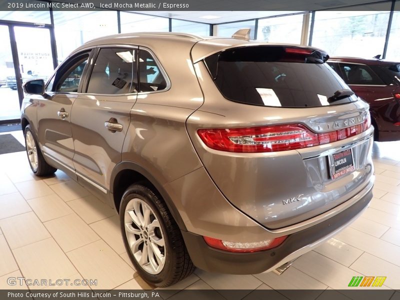 Iced Mocha Metallic / Espresso 2019 Lincoln MKC Select AWD