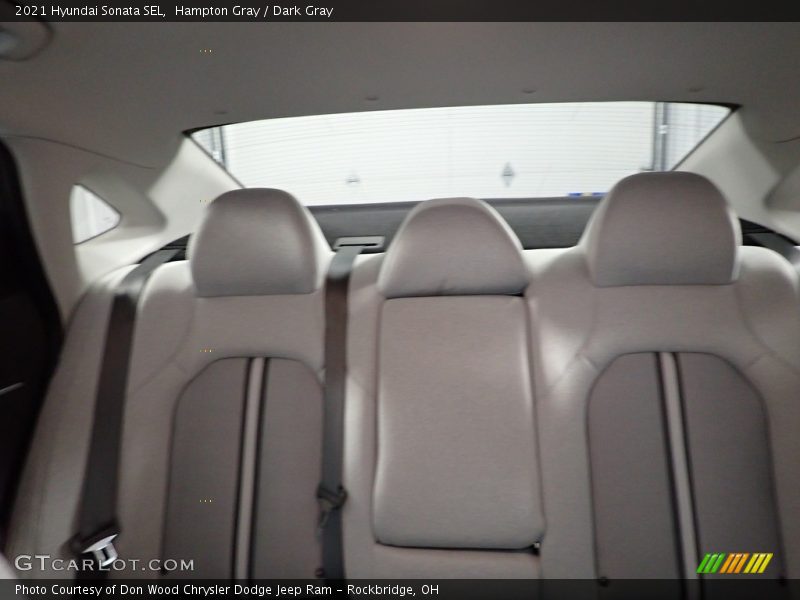 Hampton Gray / Dark Gray 2021 Hyundai Sonata SEL