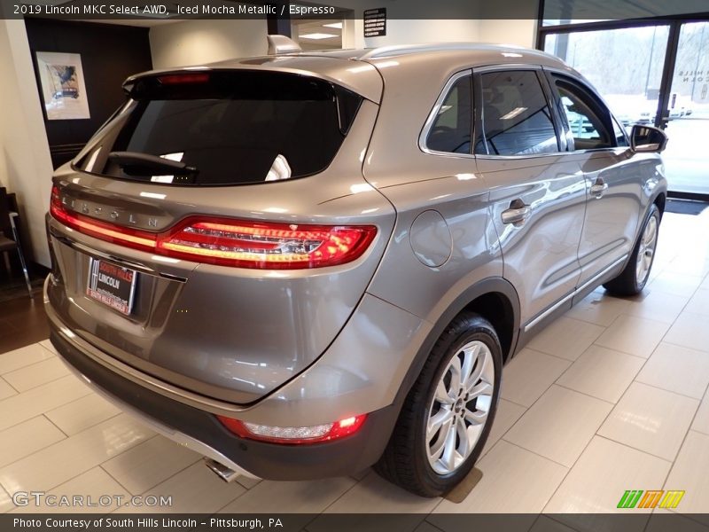 Iced Mocha Metallic / Espresso 2019 Lincoln MKC Select AWD