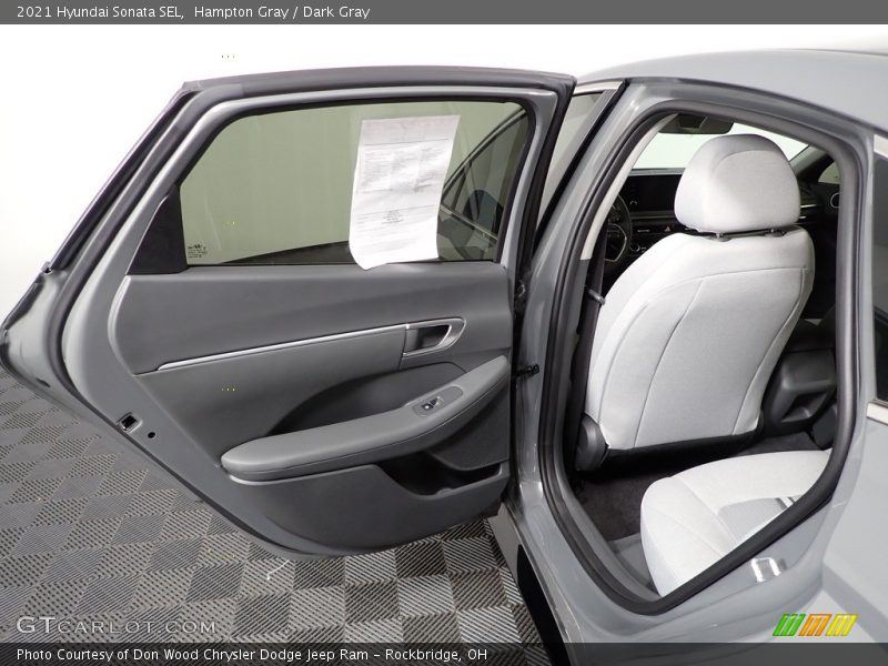 Hampton Gray / Dark Gray 2021 Hyundai Sonata SEL