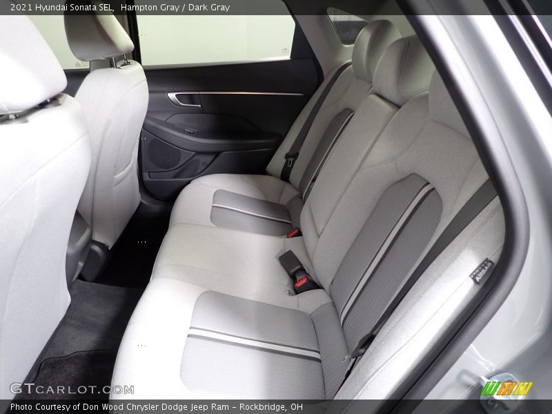 Hampton Gray / Dark Gray 2021 Hyundai Sonata SEL