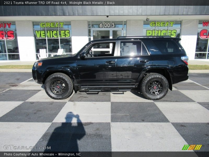 Midnight Black Metallic / Black 2021 Toyota 4Runner TRD Off Road 4x4