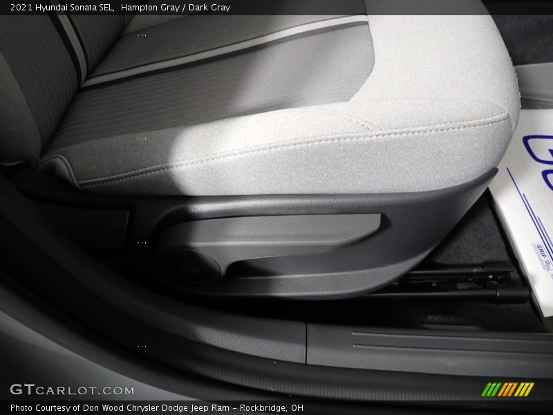Hampton Gray / Dark Gray 2021 Hyundai Sonata SEL