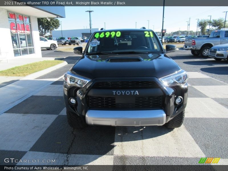Midnight Black Metallic / Black 2021 Toyota 4Runner TRD Off Road 4x4