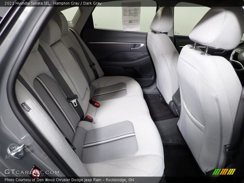 Hampton Gray / Dark Gray 2021 Hyundai Sonata SEL