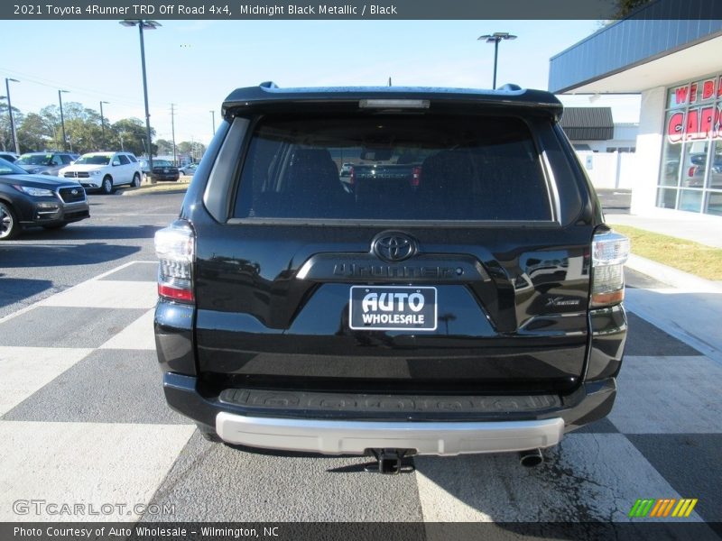 Midnight Black Metallic / Black 2021 Toyota 4Runner TRD Off Road 4x4
