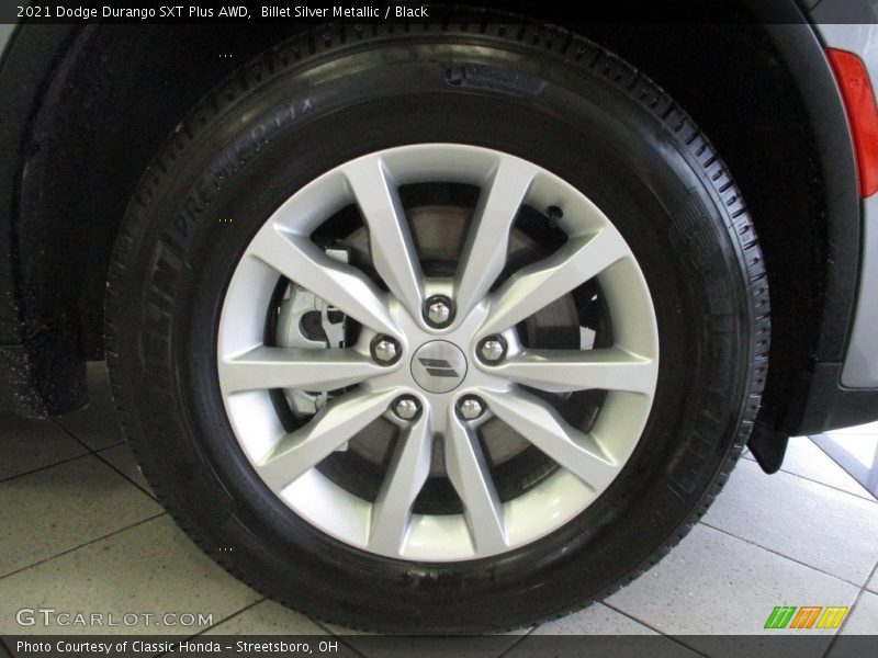 Billet Silver Metallic / Black 2021 Dodge Durango SXT Plus AWD